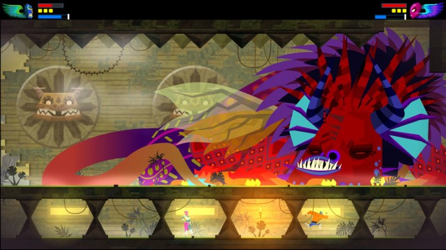 Big monsters lurk in the world of Guacamelee