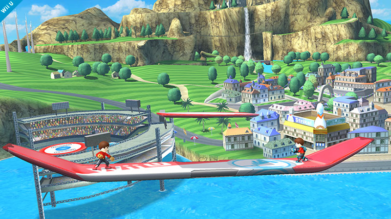 Super Smash Bros for Wii U - Wii Sports stage