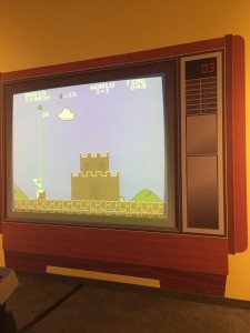 Oversized Mario Screen