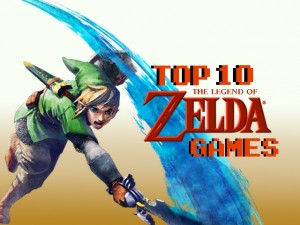 Top Ten Zelda Games Masthead