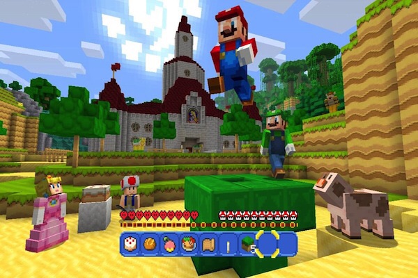 Mario minecraft