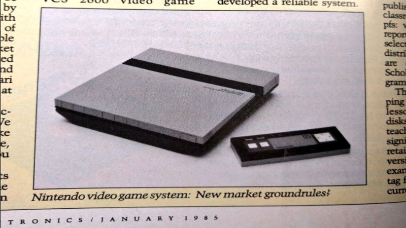 First Advertisement For The NES Has Been Found Nintendojo First Advertisement For The NES Has Been Found Nintendojo