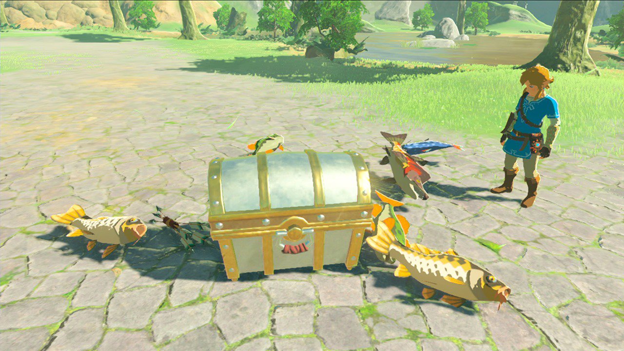 zelda-fish-and-treasure
