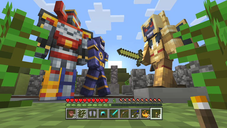 minecraft power rangers