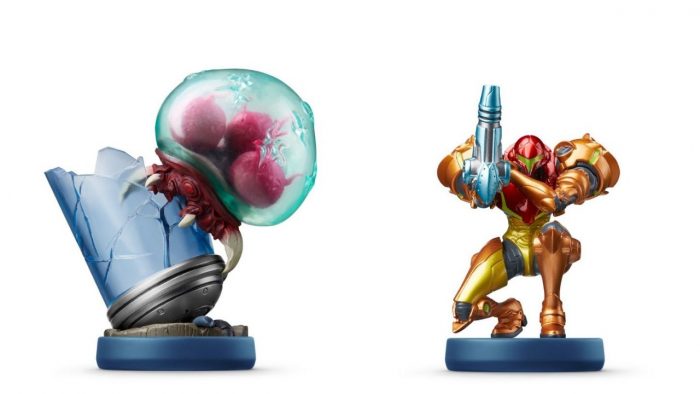 Metroid and Samus Amiibo