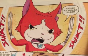 Jibanyan as Wolverine