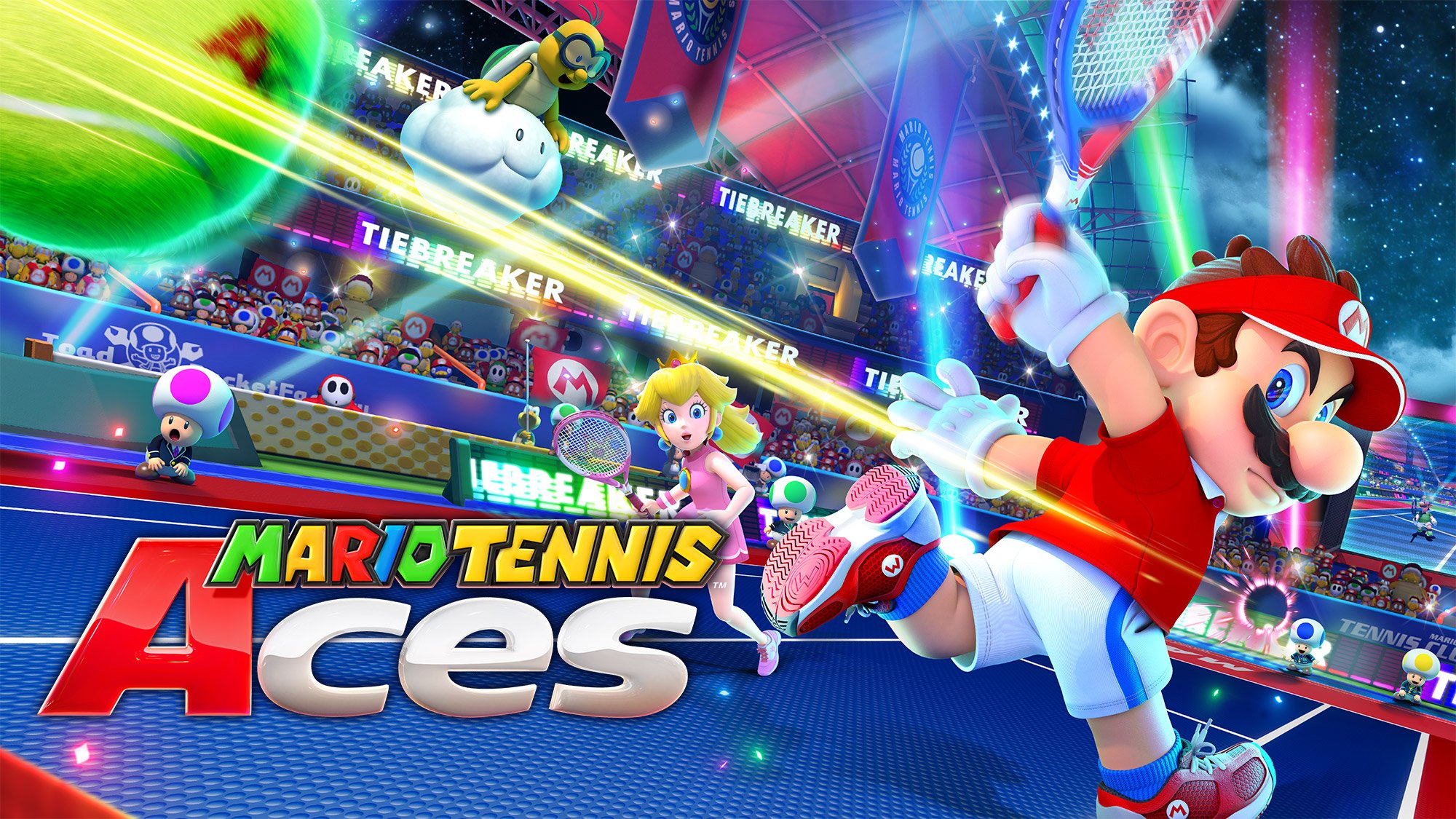 Mario Tennis Aces Logo