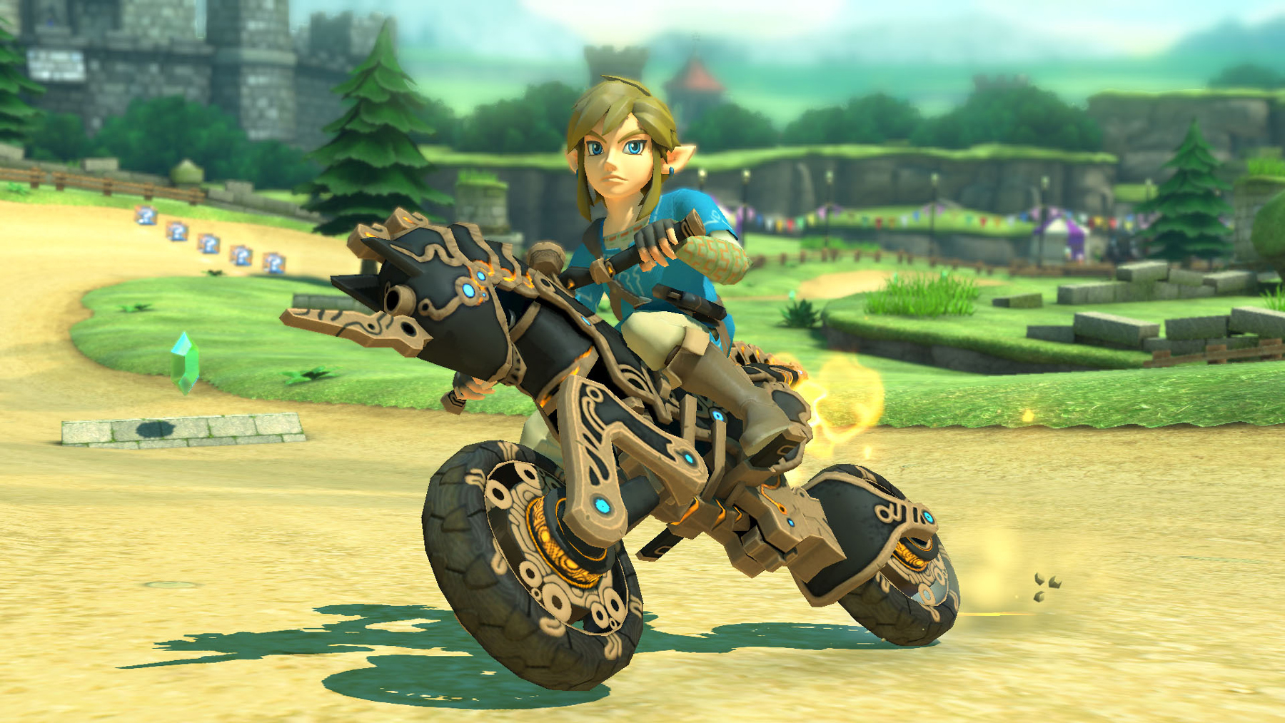 BotW Mario Kart 8 Deluxe
