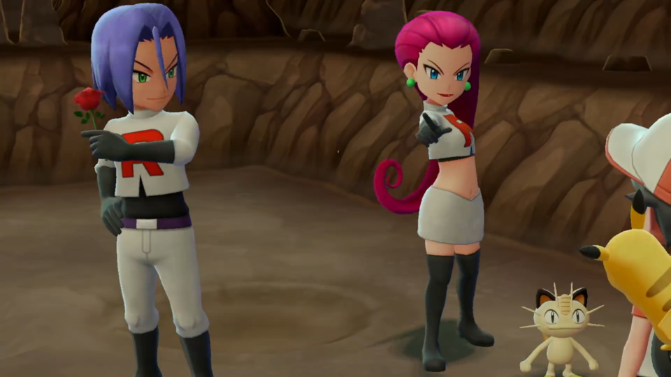 Jessie and James Pokemon Let’s Go