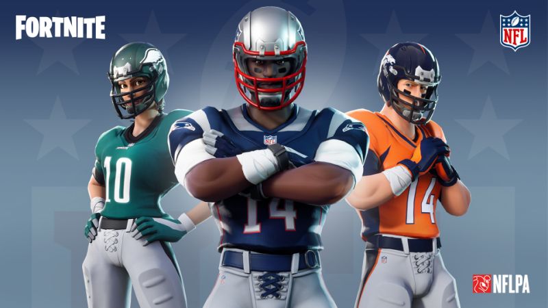 fortnite nfl feature