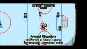 Super Blood Hockey Blemished Nose