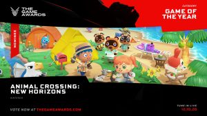 Animal Crossing New Horizons The Game Awards 2020