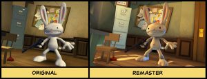 Sam & Max Before and After
