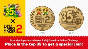Super Mario Maker 2 Challenge Coin