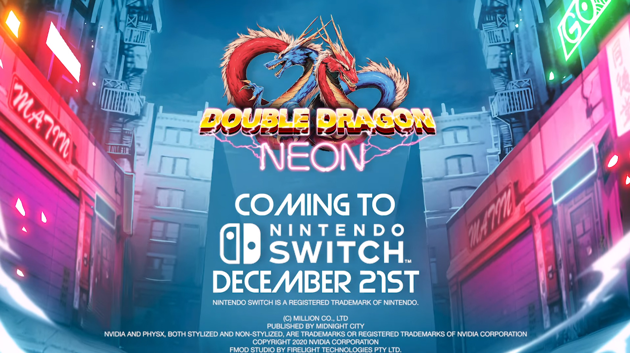 Double Dragon Neon Comes To Switch December 21 - Nintendojo Nintendojo