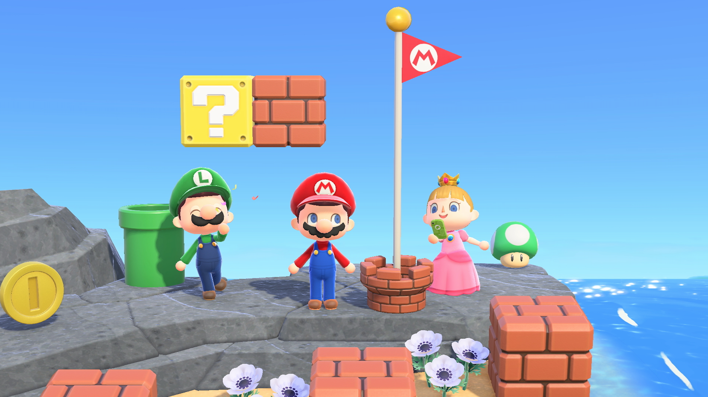 Animal Crossing Super Mario