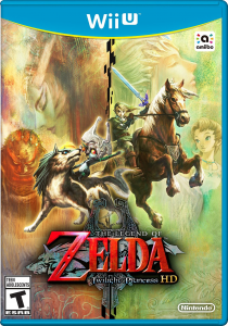 Wii U Zelda Twilight Princess HD Box Art