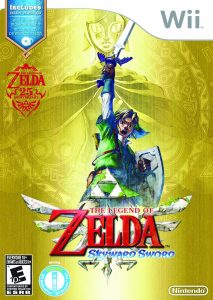 Wii Zelda Skyward Sword Box Art