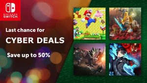 Nintendo Switch eShop Cyber Deals 11.2021