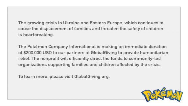UKRAINE Pokemon