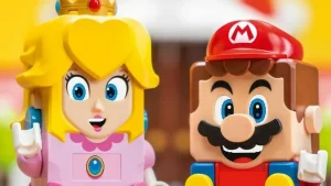 LEGO Peach and Mario