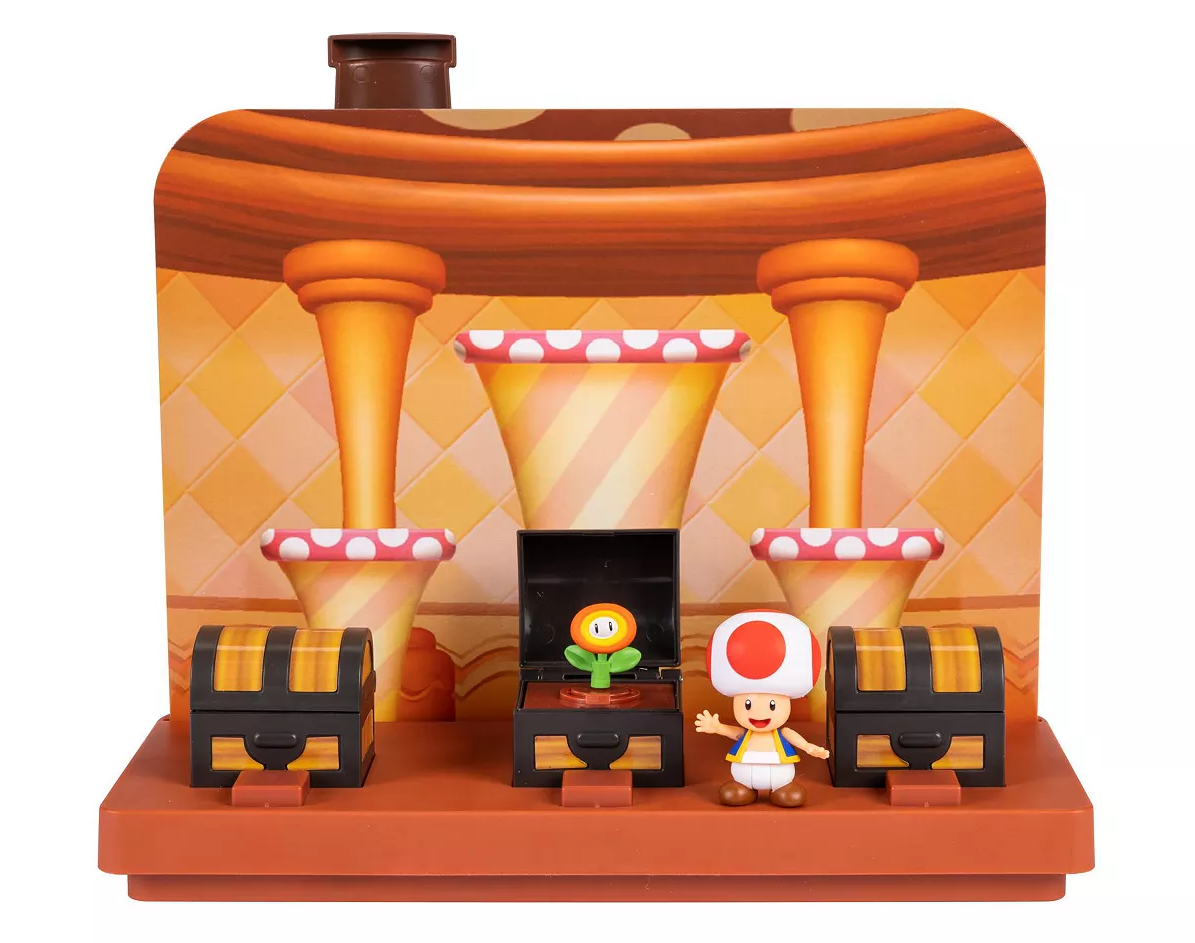 Toy Box Jakks Pacific Deluxe Toad House Playset Nintendojo Nintendojo