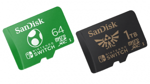 Zelda & Yoshi SanDisk Micro SD Cards-01