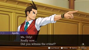 Apollo Justice Ace Attorney Trilogy Gameplay 2