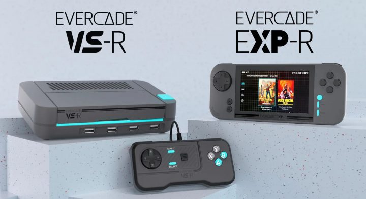 Evercade EXP-R and Evercade VS-R Consoles Announced