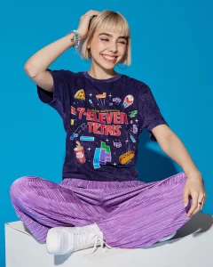 7-Eleven + Tetris Snacking & Stacking Washed Tee
