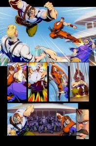 Street Fighter vs. Final Fight #1 Preview Page 1