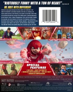 Knuckles Blu-ray (Back)