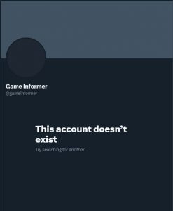 Game Informer X Account Closed