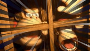 Donkey Kong and Diddy Panic