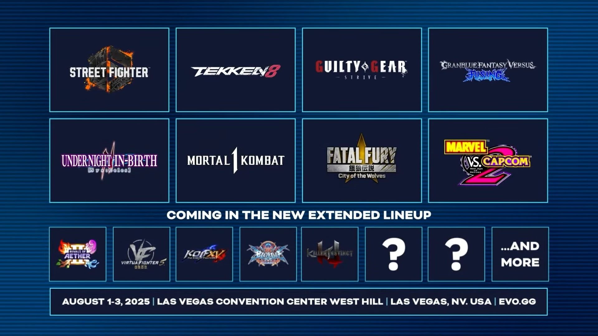 EVO 2025 Lineup Officially Unveiled After Initial Mixup Nintendojo