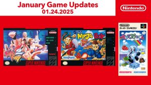 January Nintendo Swich Online SNES Games 2025