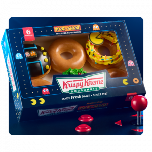 Krispy Kreme x Pac-Man Box