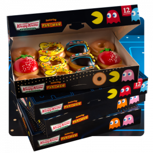 Krispy Kreme x Pac-Man Boxes