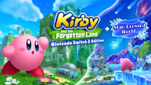 Kirby and the Forgotten Land + Star-Crossed World Masthead