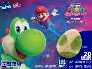 Mario Galaxy Movie Yoshi Leak Pillsbury