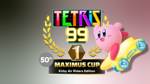 Tetris 99 Maximus Cup 50 Kirby Air Riders Masthead
