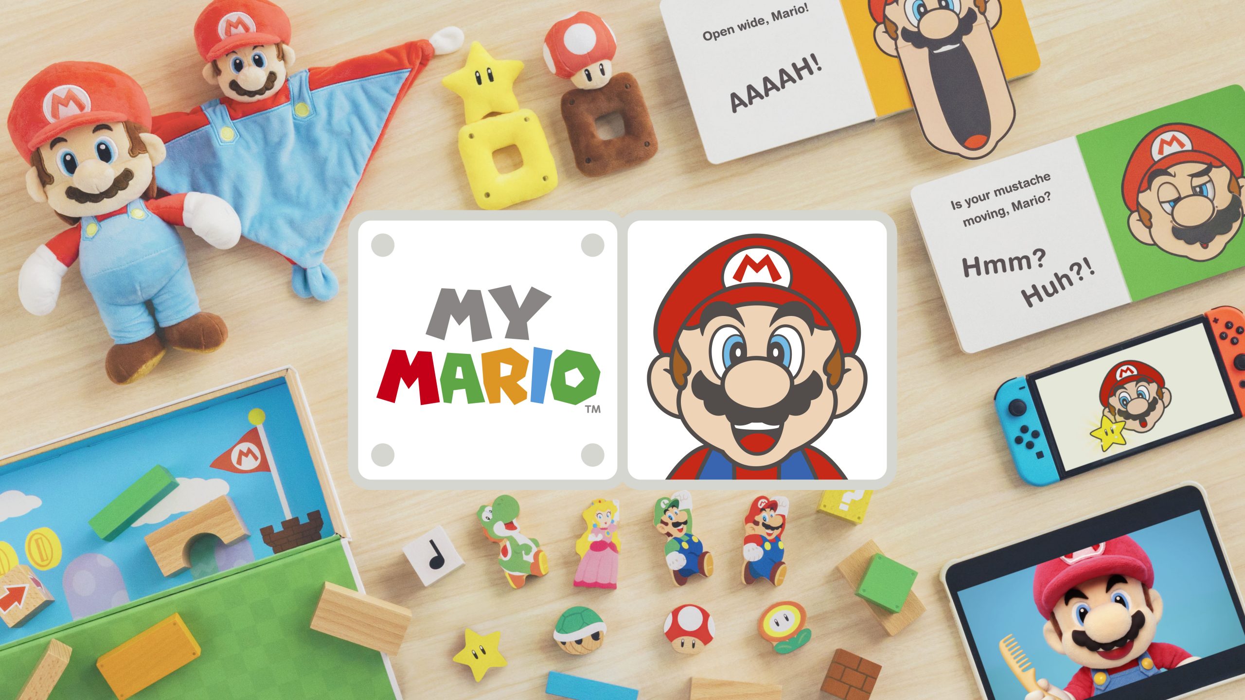 Nintendo Expands My Mario Line to the West: Wooden Amiibo, Interactive App, and More Coming to Nintendo Switch - Nintendo News Article