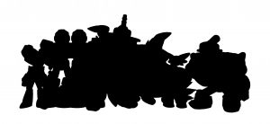 Mega Man Dual Override-_Boss_Silhouettes