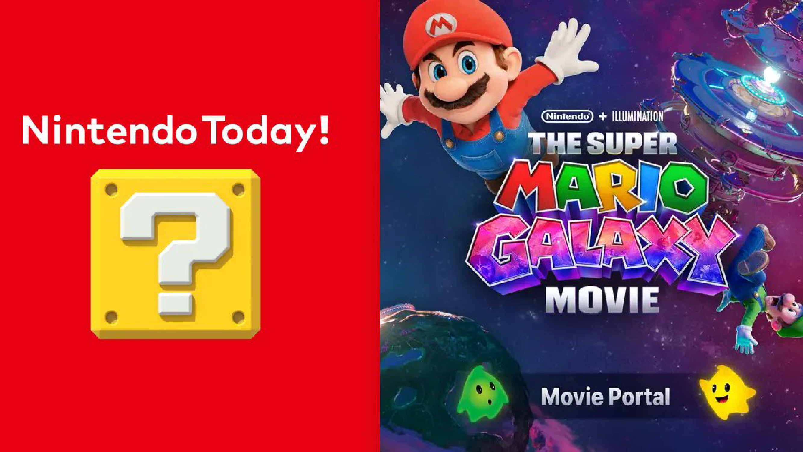 Nintendo Launches Super Mario Galaxy Movie Portal and Digital Collectible Cards via Nintendo Today! App - Nintendo News Article