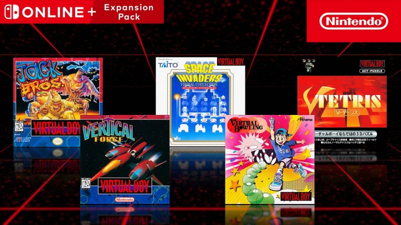 Nintendo Switch Online Virtual Boy Update May 2026