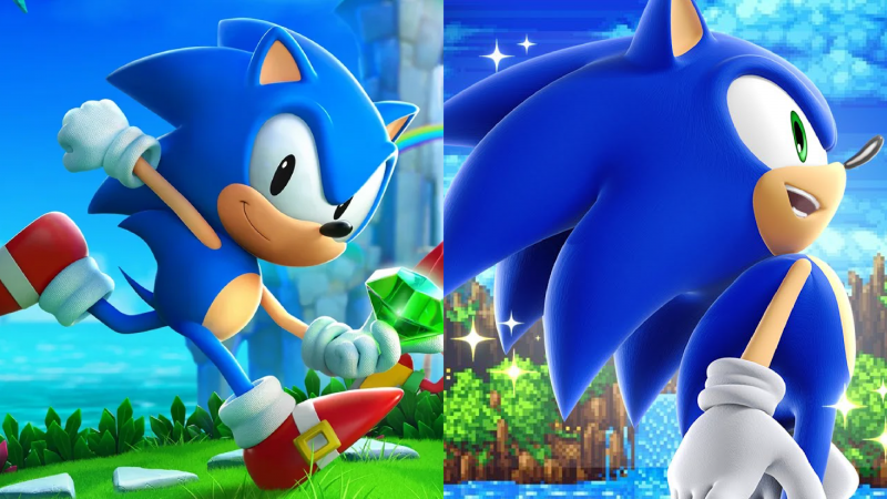 Modern and Classic Sonic Collections Masthead