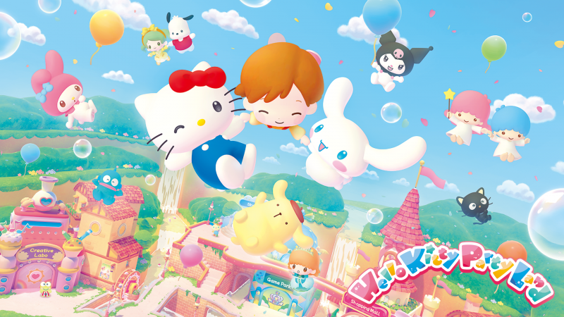 NintendoSwitch2_Hello_Kitty_Party_Land_KeyArt-Horizontal