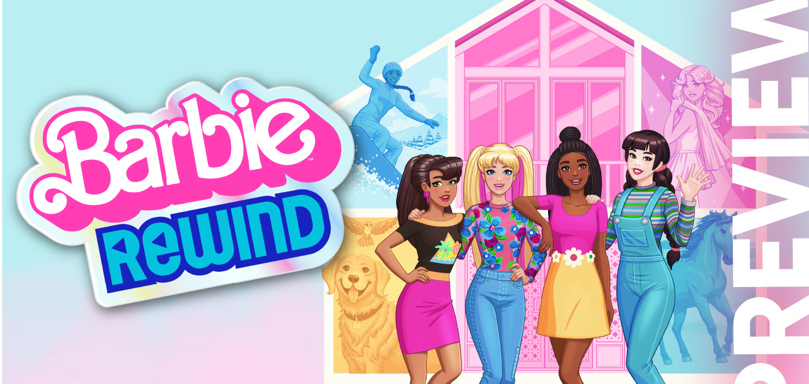 Barbie Rewind Masthead