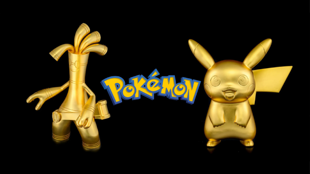 Gholdengo Statue: 24-Karat Commemorative Figure Celebrates Pokémon #1000 at Great Golden Exhibition - Nintendo News Article