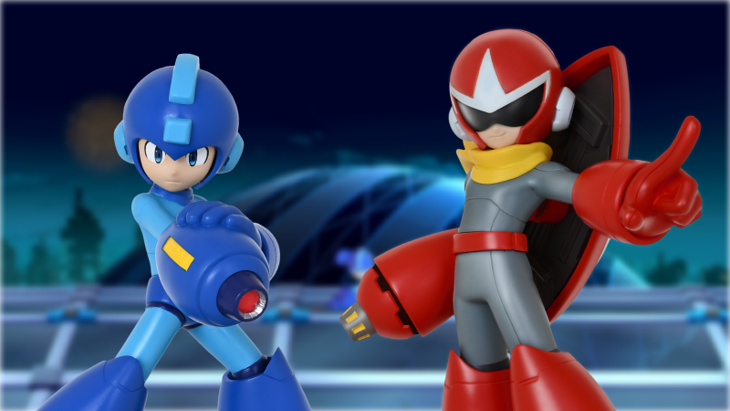 Mega Man Dual Override amiibo Masthead